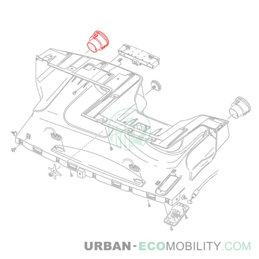 [SIL S04-471017-00] Grille de ventilation - SILENCE