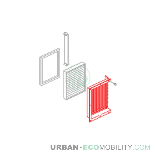 [SIL S04-471029-00] Side ventilation grille - SILENCE