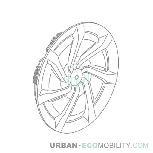 [SIL S04-500003-00] Enjoliveur de roue - SILENCE