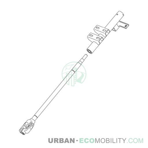 [SIL S04-501110-00] Ensemble colonne de direction supérieure - SILENCE