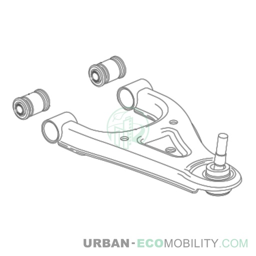 [SIL S04-502000-00] Front left suspension arm - SILENCE