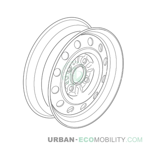 [SIL S04-507002-00] Front wheel rim - SILENCE
