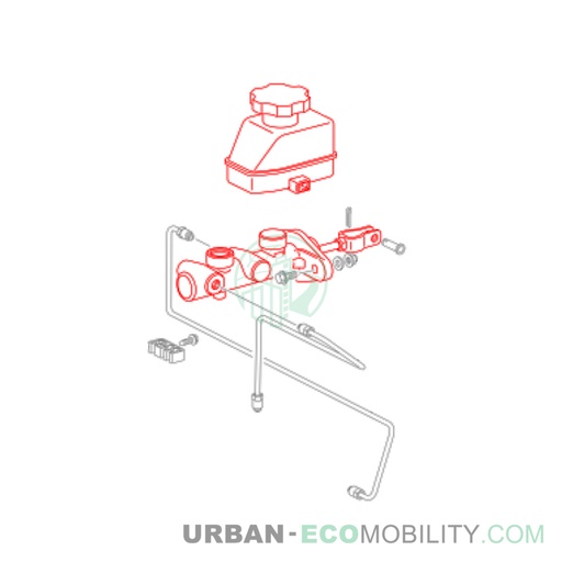 [SIL S04-700020-00] Brake fluid pump - SILENCE