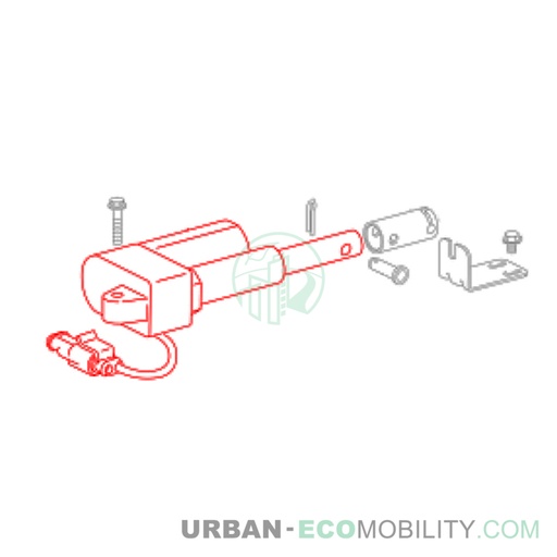 [SIL S04-703100-01] Parking brake actuator assembly - SILENCE