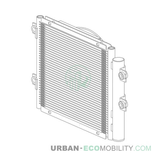 [SIL S04-850001-10] Radiator AC - SILENCE