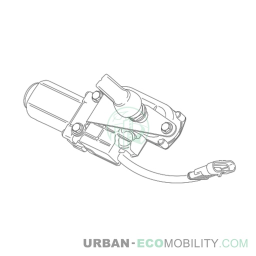 [SIL S04-890001-02] Windshield wiper motor - SILENCE