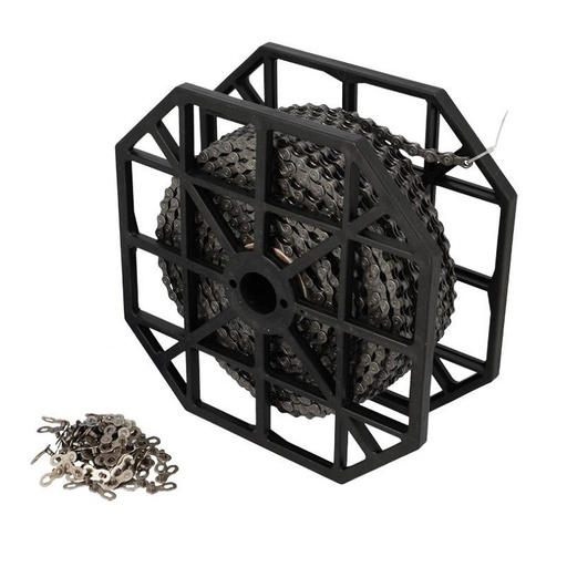 [KMC 4715575896618] Rouleau 50 mètres de chaîne vélo 9V KMC X9 - KMC