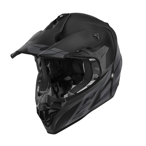 Casque cross 60.1 INVERT noir mat, gris - GIVI
