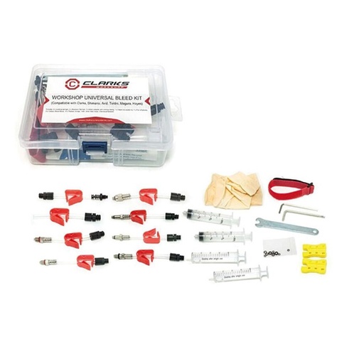 [CLA 5021646034223] Kit de purge universel pour freins hydrauliques - CLARKS