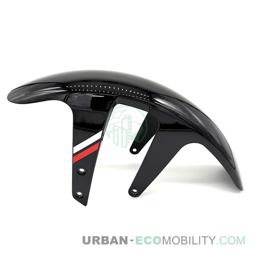 [SUP 61100-QSM-C00-P-MB01N] Garde-boue avant, noir, rouge - SUPER SOCO