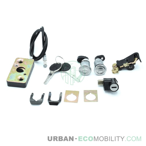 [SUP 77220-QSM-A00] Complete lock kit - SUPER SOCO