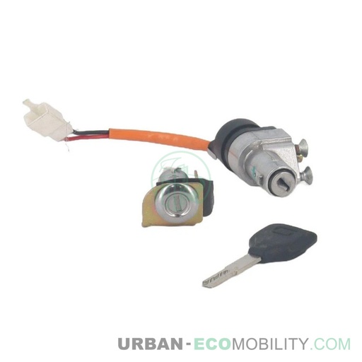 [SUP 77220-TBG-A00] Complete lock kit - SUPER SOCO