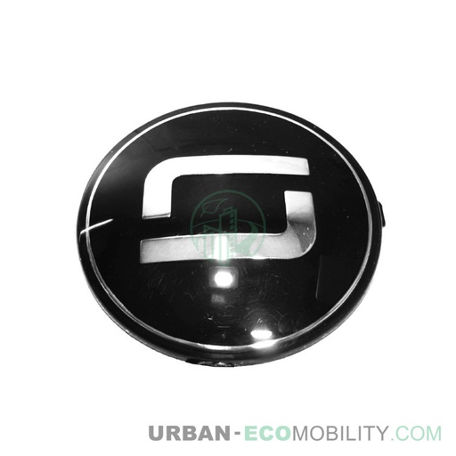 [SUP 83516-QSM-A00] Round Super Soco badge, logo - SUPER SOCO