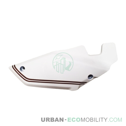 [SUP 83540-QSM-C00-S-MW01N] Right seat cover, white with sticker - SUPER SOCO