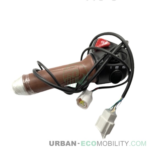 [SUP 35150-QSM-C00] Right handle and control assembly - SUPER SOCO