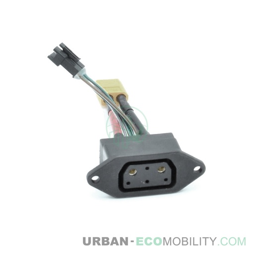 [SUP 35310-QSM-A70] Charging socket, square - SUPER SOCO