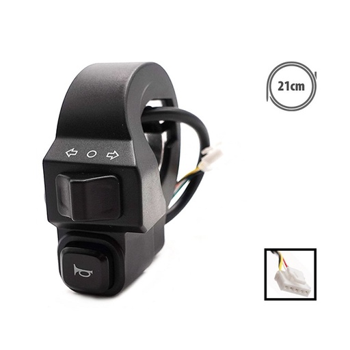 [KUK 3701665913205] Interrupteur klaxon et clignotants - KUKIRIN