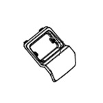 [NIU 30437011] Lower dashboard cover - NIU