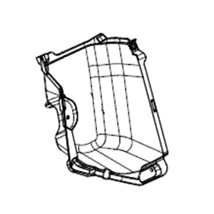 [NIU 30505035] Left storage box fairing - NIU