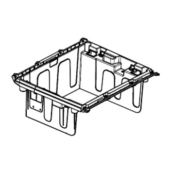 [NIU 30515115] Battery location frame - NIU