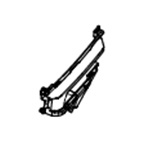 [NIU 30517016] Left rear footrest trim - NIU