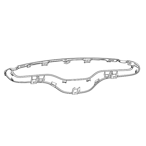 [NIU 30415002] Dashboard fairing - NIU