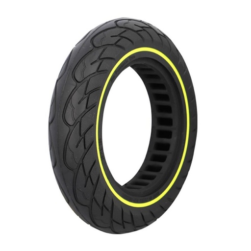 [NED 3663829337459] Pneumatique trottinette plein, noir et jaune 10 x 2,125 - NEDONG