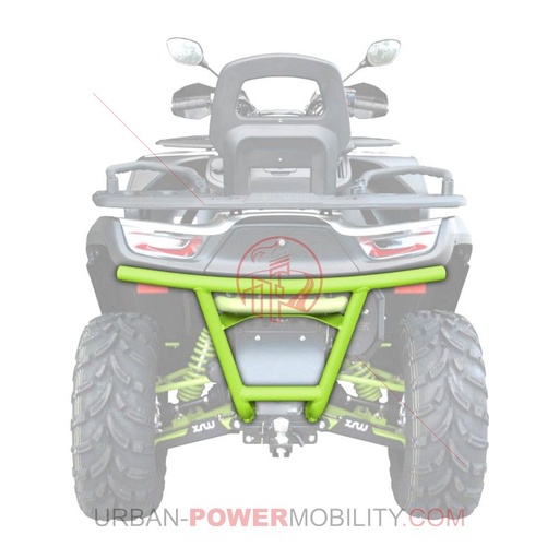 [SEG 000844] Green rear bumper, SNARLER AT6 - SEGWAY POWERSPORT