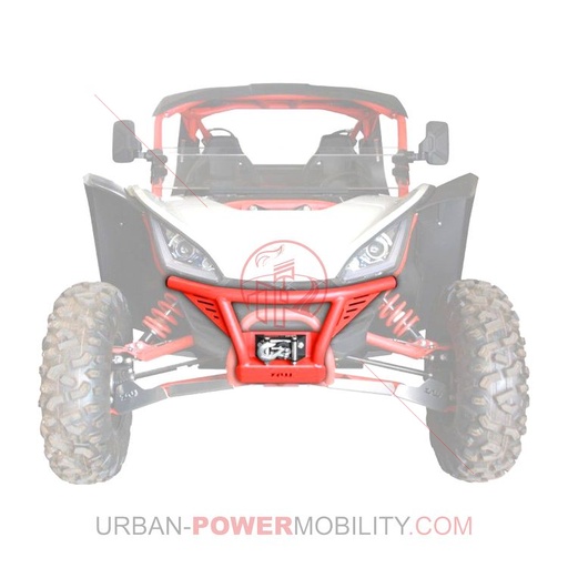 [SEG 000820] Pare-chocs avant rouge, VILLAIN SX10 - SEGWAY POWERSPORT