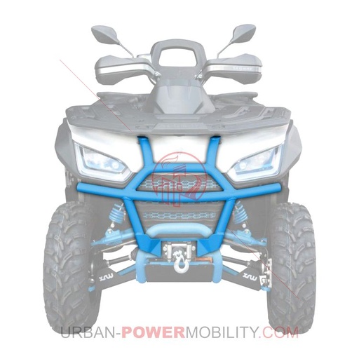 [SEG 000761] Pare-buffle avant bleu, SNARLER AT6 - SEGWAY POWERSPORT