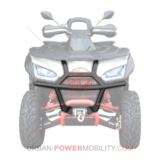 [SEG 000853] Pare-buffle avant noir, SNARLER AT6 - SEGWAY POWERSPORT