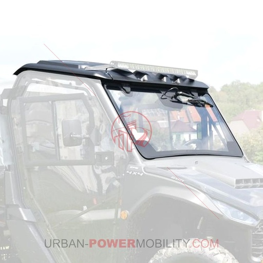 [SEG 000505] Windshield kit, wipers and roof, FUGLEMAN UT6 - SEGWAY POWERSPORT