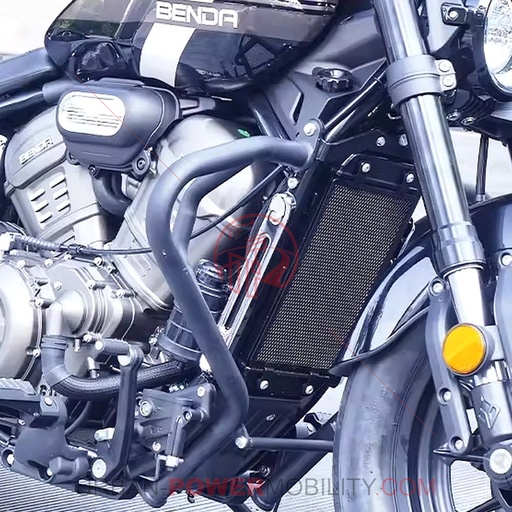 [BEN CUSTO-100-003] Front protection bar, ROCK 707 - BENDA