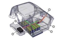 [TAZ ZZ32050230000] Câble d'alimentation coté batterie - TAZZARI