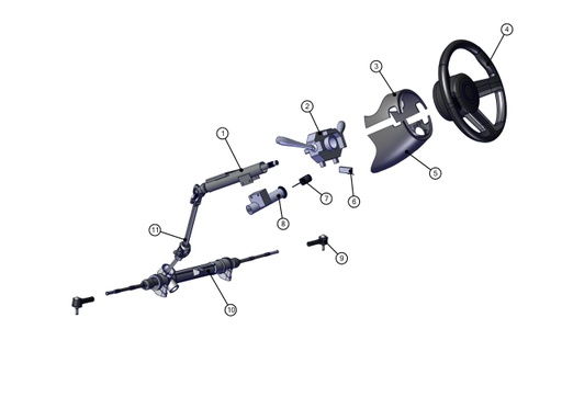 [TAZ ZZ31110360000] Steering cardan - TAZZARI