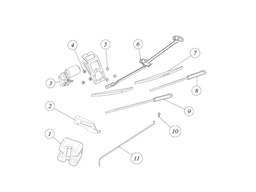 [TAZ ZZ2603161CM00] Joint torique d'essuie-glace - TAZZARI