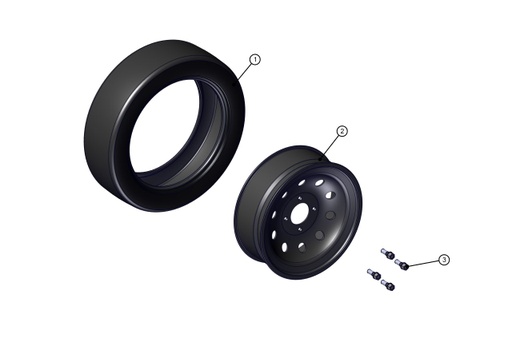 [TAZ ZZ2703061CM00] Wheel nut - TAZZARI