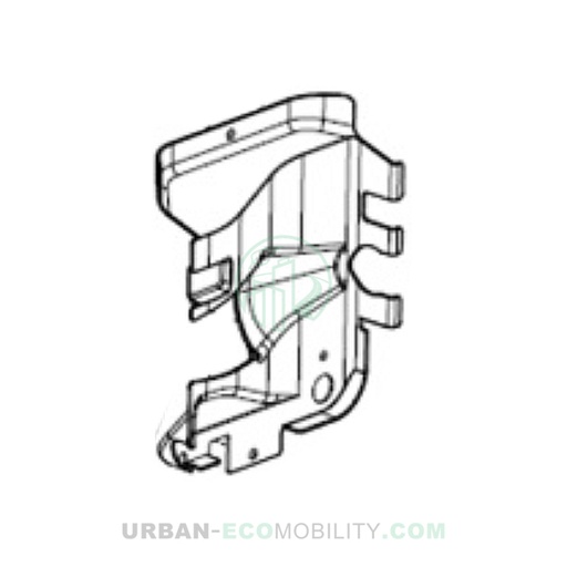 [SIL S01-46221-00] Rear plastic cover - SILENCE