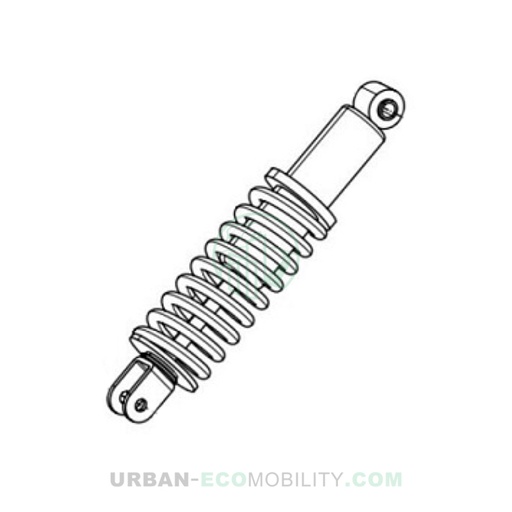 [SIL S02B-62010-10] Rear shock absorber - SILENCE