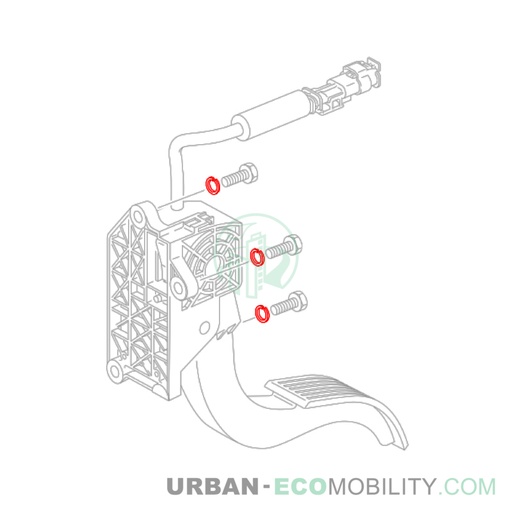 [SIL S02-22249-20] Washer M6 DIN - SILENCE