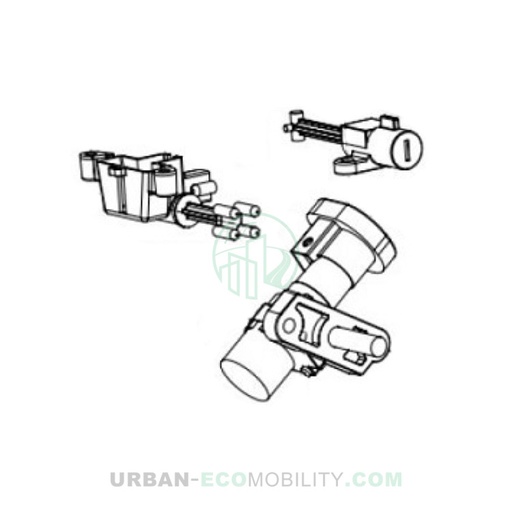 [SIL S02-84010-00] Contact and trunk closure assembly - SILENCE