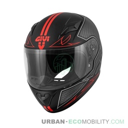 Casque Junior 4 Fly Noir Mat / Rouge - GIVI