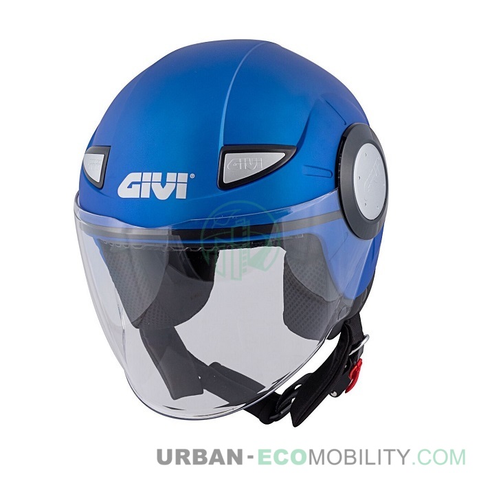 Casque Junior 5 Solid Bleu Vif Mat - GIVI