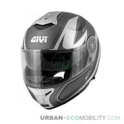 helmet X.21 Challenger Shiver Matt Titanium / Silver - GIVI