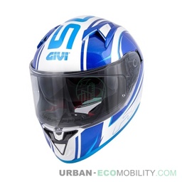 Casque 50.6 Stoccarda Blades Blanc / Bleu - GIVI