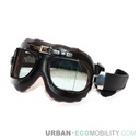 Lunette Vintaco Cuir Noir Orange - BARUFFALDI